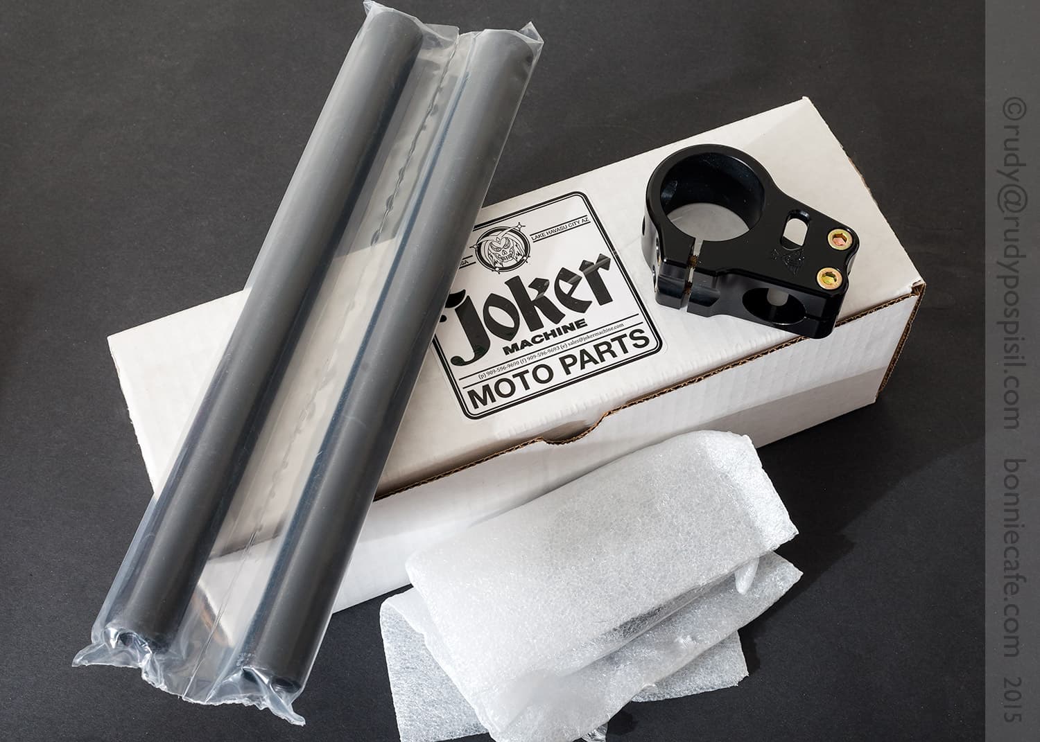 BONNIE MOD #24 Joker Machine Clip-On Handlebars